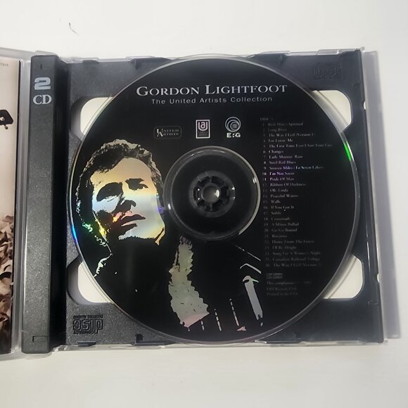 Gordon Lightfoot - The United Artists Collection (2 CD Set, 1993) - Picture 2 of 4